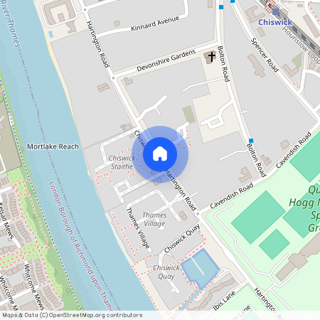 Hartington Road, Chiswick, London, UK