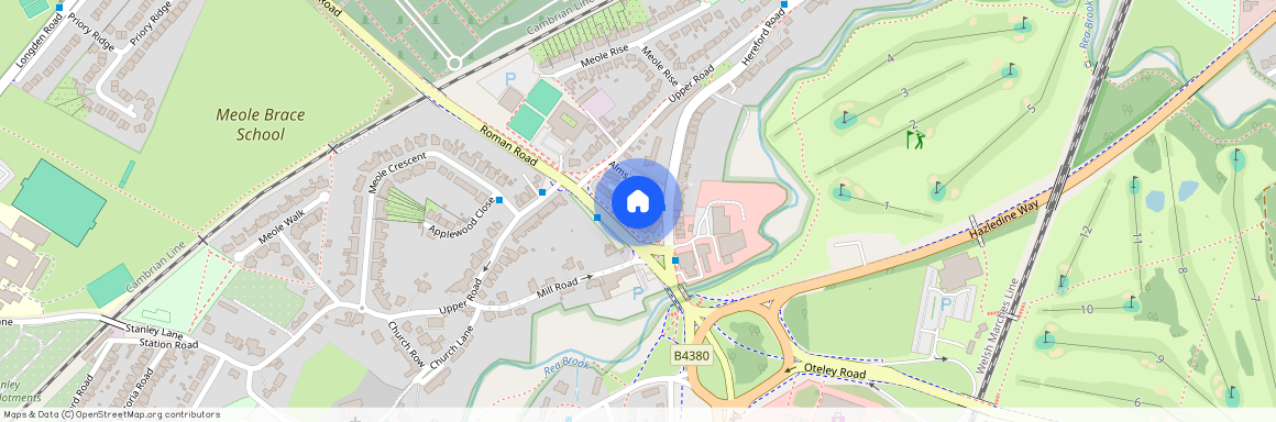 25 Alms Court, Upper Road, Meole Brace, Shrewsbury, SY3 9JB