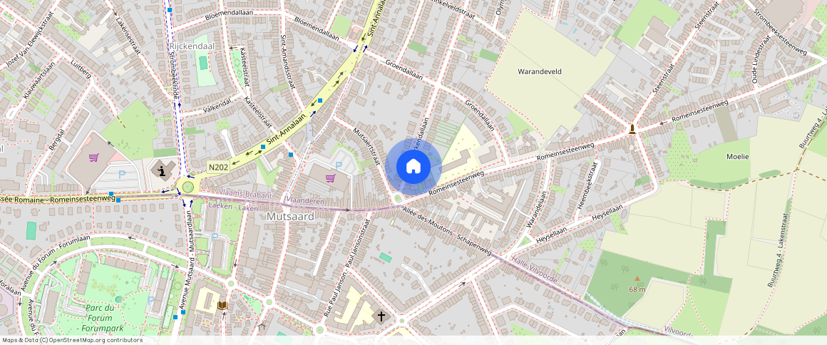 Berkendallaan ** / 2/1, 1800 Vilvoorde