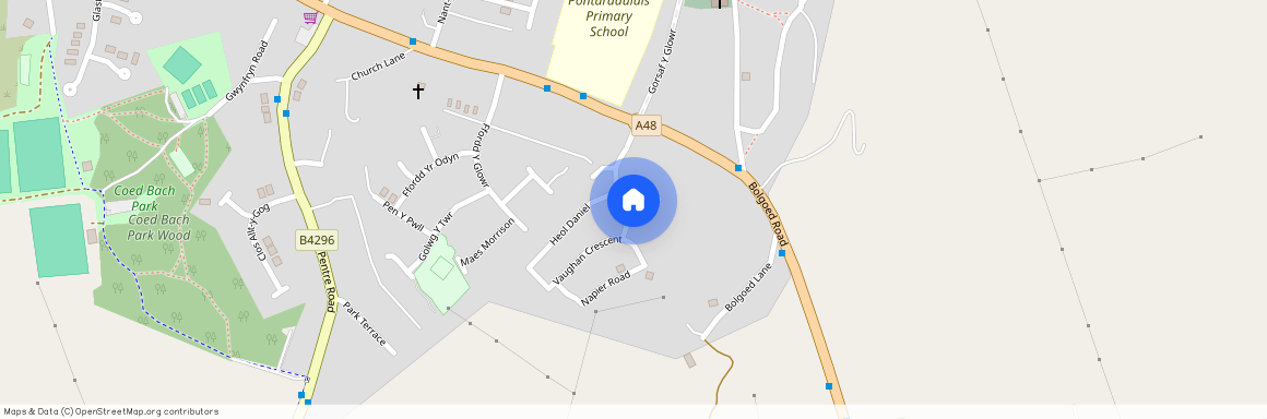Cwrt Rebecca, Pontarddulais.