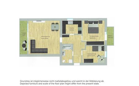 Schöne möblierte 3-Zimmer Wohnung in München - Photo 3