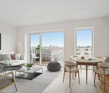 INGEN BINDING - 2-værelses lejlighed med vestvendt altan - Foto 3