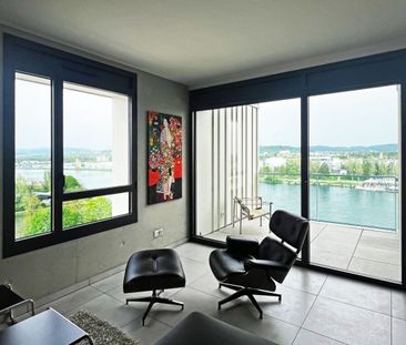 Moderne 4-Zimmer-Wohnung am Dreiländereck mit Rheinblick - Ideal fü... - Photo 1
