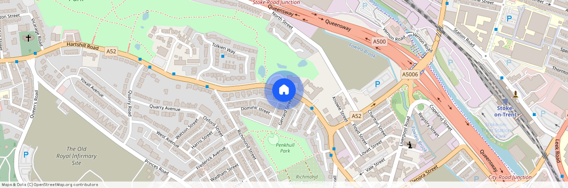 Hartshill House, Stoke-On-Trent, ST4