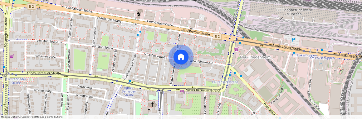 Schäufeleinstraße, 80687 München-Laim, Germany