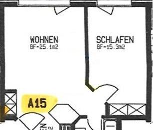 2.5 Zimmer, 51 m², 2. Stock - Photo 5