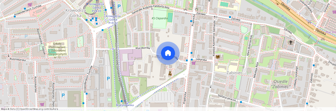 ul. Kluczborska, Krowodrza Górka, Prądnik Biały, Kraków, małopolskie