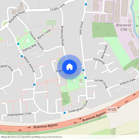 Thackeray Close, Braintree