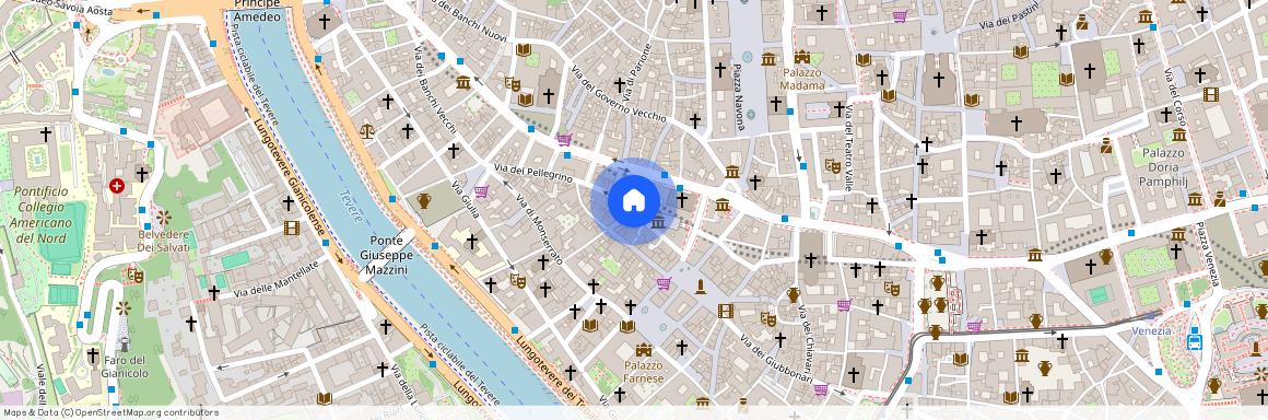 Via del Pellegrino 178, 00186 Rome RM, Italy