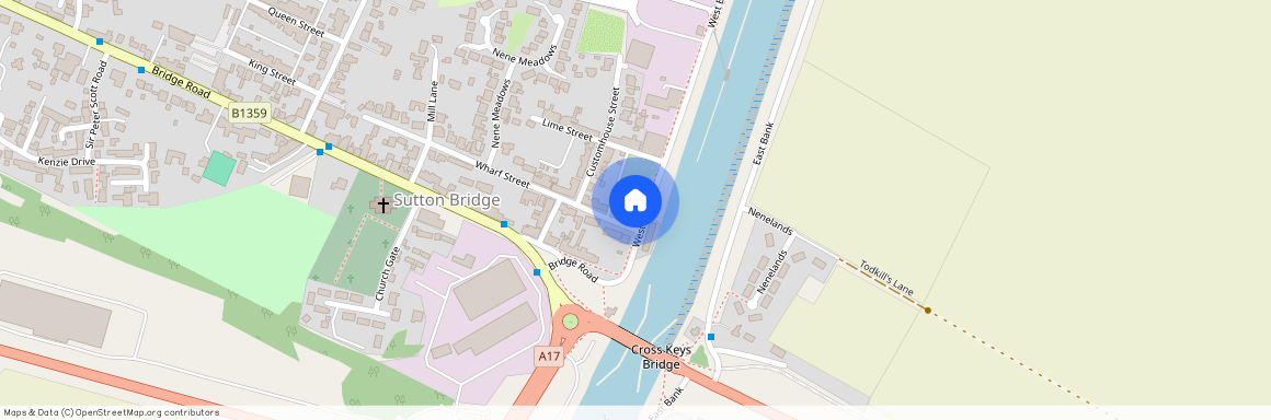 West Bank, Spalding, Sutton Bridge