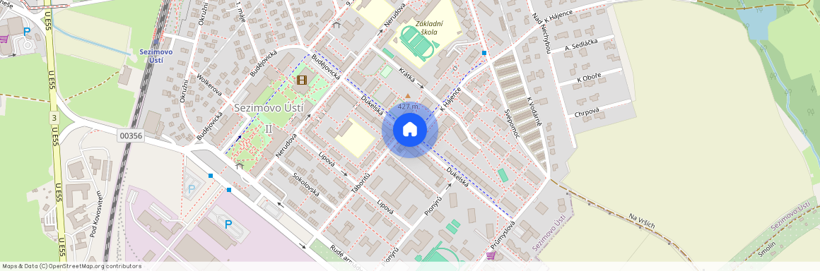 Dukelská, Sezimovo Ústí, okres Tábor