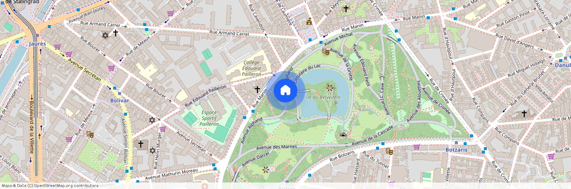 Buttes Chaumont (PA-4714), Paris