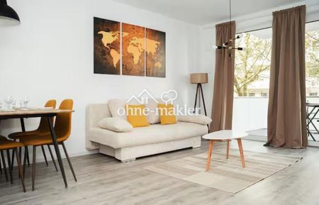 Wohnen an der Schlachte – Exklusive, vollmöblierte Neubauwohnung mit Balkon in Bestlage von Bremen - Foto 5