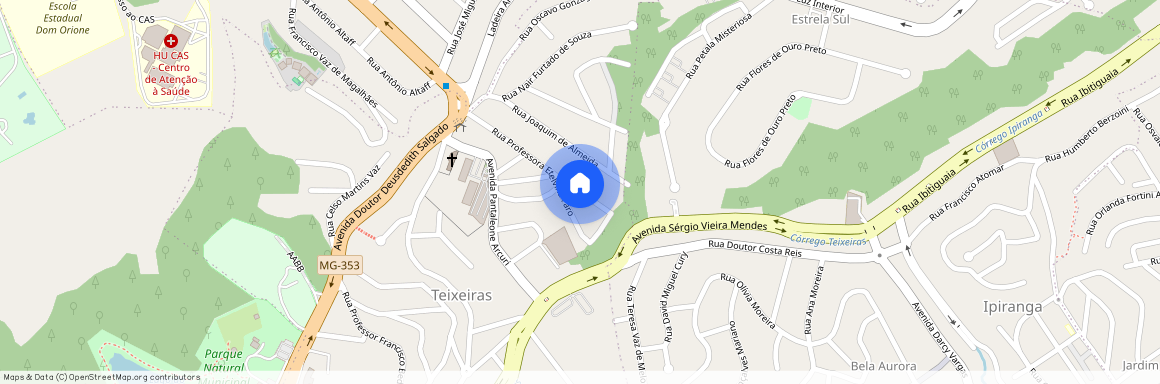 Rua Dalila L. Santos, Teixeiras, Juiz de Fora, MG, 36033520