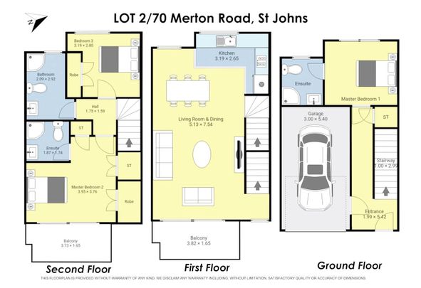 Modern 3 bedroom, 3 bathroom home - Photo 1