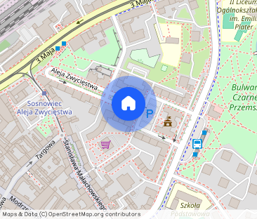 Aleja Zwycięstwa, 2 pokoje, 74m2, 2 balkony - Фото 1