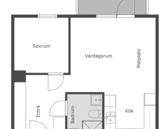 Johannesbäcksgatan 43 - Foto 1