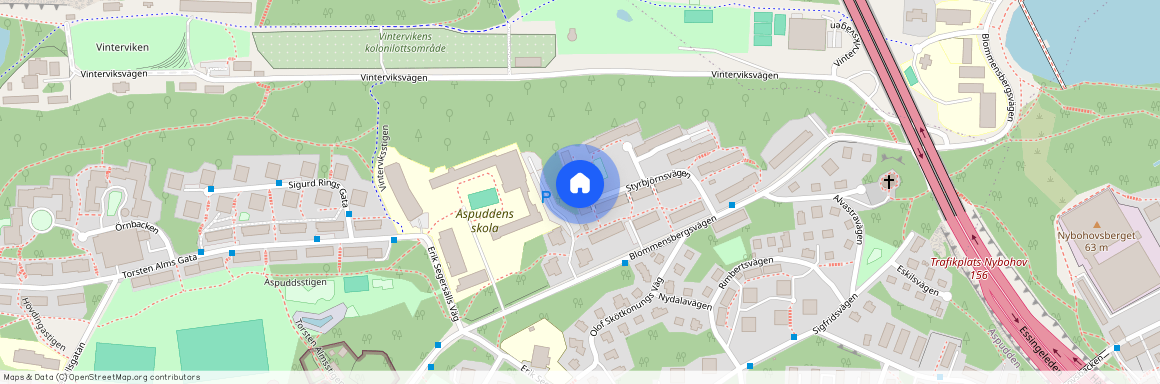 Styrbjörnsvägen 33, Aspudden