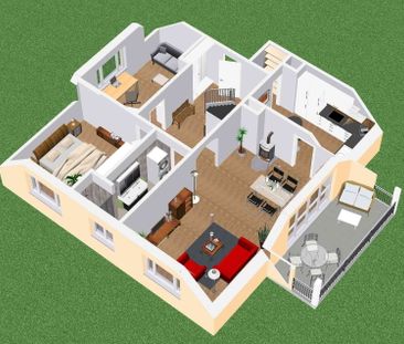 4.5 Zimmer, 120 m², 2. Stock - Photo 5