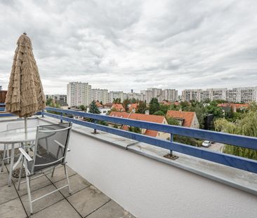 Komfortowe dwupoziomowe mieszkanie z tarasem i balkonami – Wrocław,Gaj - Zdjęcie 5