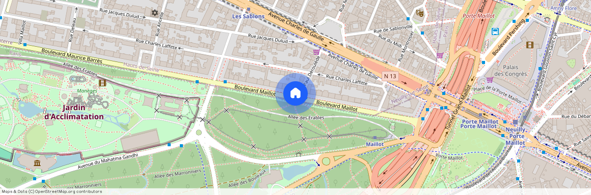 Boulevard Maillot, 92200, Neuilly-Sur-Seine