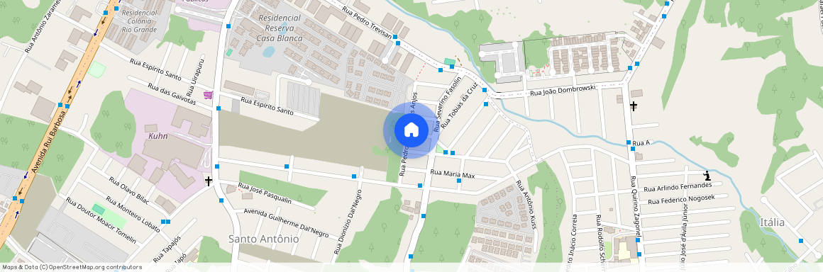 Rua Maria Machado, 10, São José Dos Pinhais, São José Dos Pinhais - PR, 83020-655, Brazil