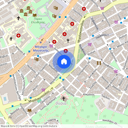 Μαιάνδρου, 17 115 28 Αθήνα, Χίλτον (Ιλίσια)