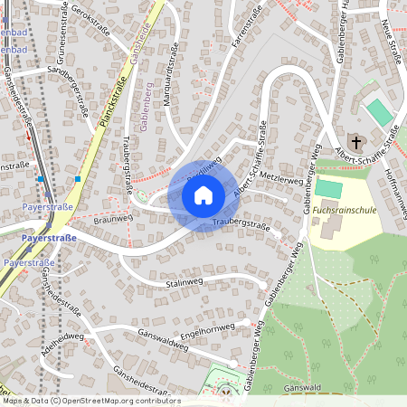 Albert-Schäffle-Straße 94, Stuttgart. Germany