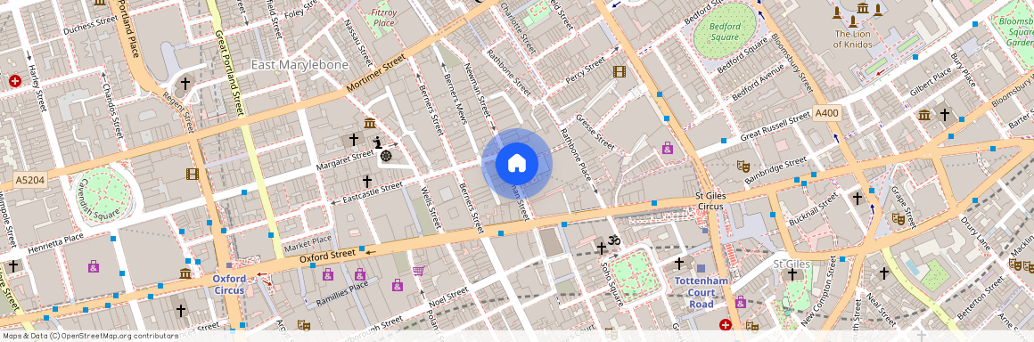 Newman Street, Fitzrovia, W1T