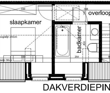 Gezellig ingericht duplex-app met 1 grote slaapkamer. Rustige liggi... - Foto 1