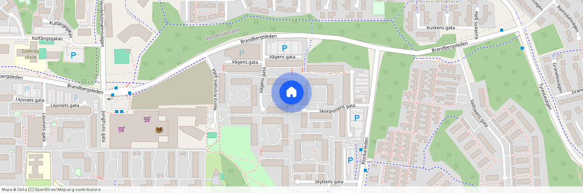 Vågens Gata 443B, Brandbergen