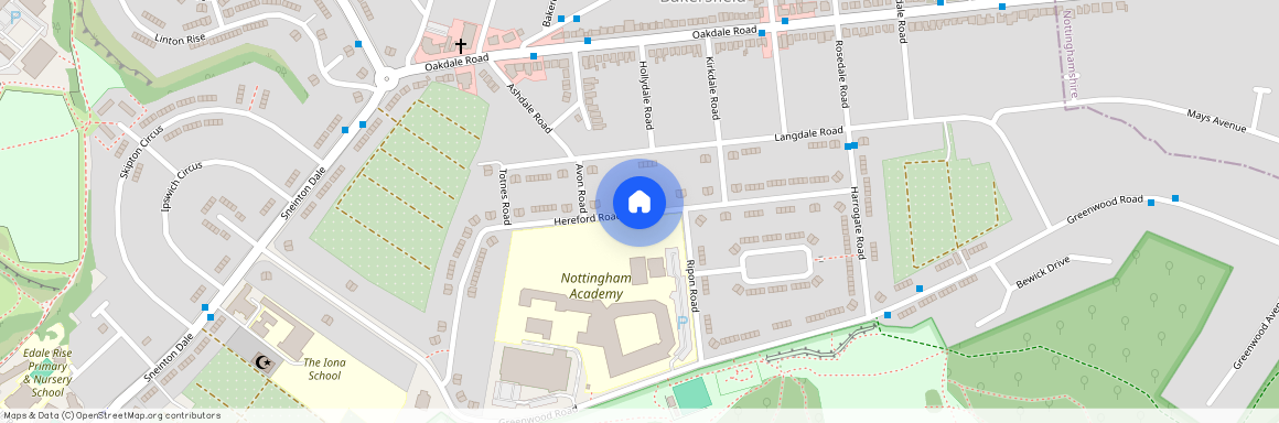 Hereford Road, Bakersfield, Nottingham