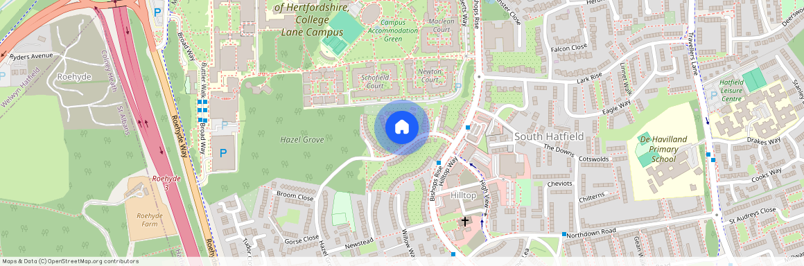 Hawthornes, Hatfield, AL10