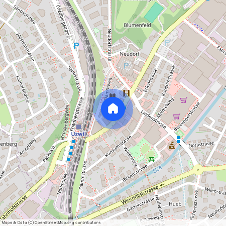 9240, Uzwil, Bahnhofstrasse, 77