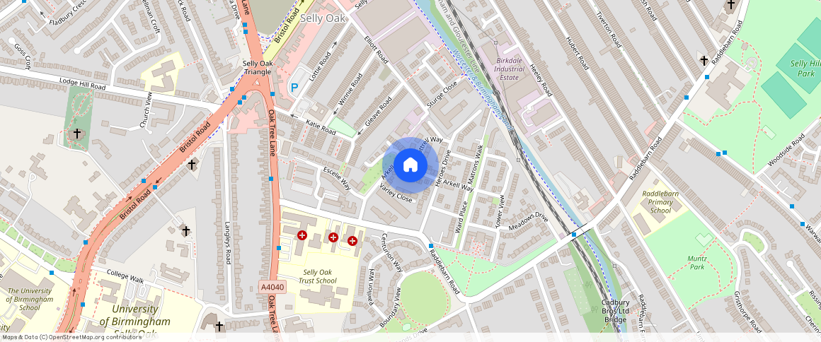 Arkell Way, Selly Oak, Birmingham