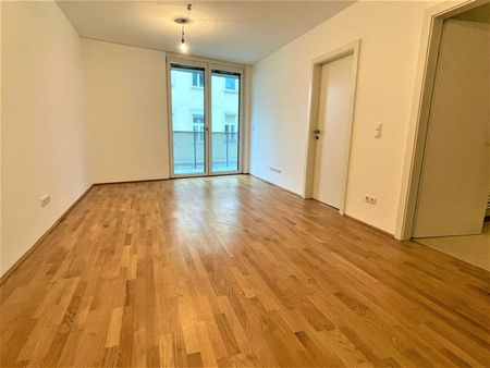 PLANETENGASSE, 44 m2 Neubau mit 5 m2 Balkon, 2 Zimmer, Kochnische, Wannenbad, Parketten, Hauptbahnhof-Nähe - Photo 3