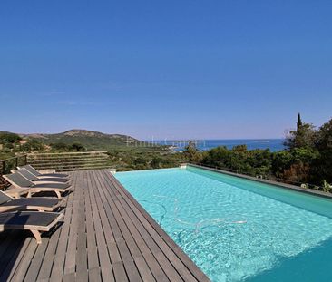 Villa à louer à Palombaggia, chambres climatisées, piscine chauffée. - Photo 2