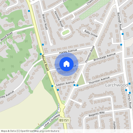 Heswall Avenue, Bebington