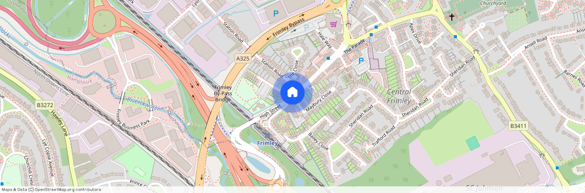 Frimley High Street, Frimley, Camberley, Surrey, GU16