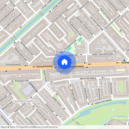 Bloemhof, 3073 DV, Strevelsweg, Rotterdam