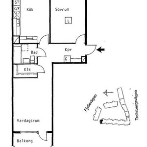 Trollebergsvägen 24E, Lund Centrum - Photo 2