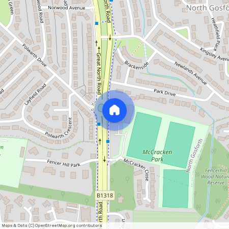 Fencer Hill Square, Gosforth, Newcastle Upon Tyne