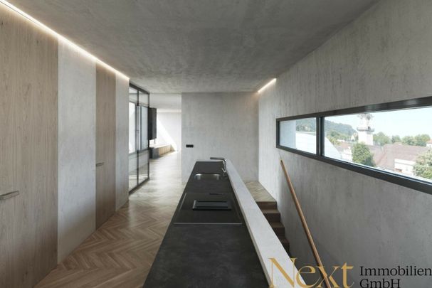 Über den Dächern von Linz - Exklusive Penthousewohnung mit uneinsehbarer Dachterrasse an der Landstraße zu vermieten! - Photo 1