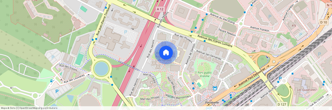 Mail du Square, 78180 Montigny-le-Bretonneux, France