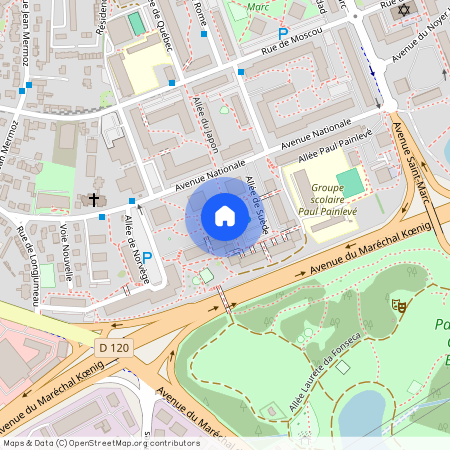 Allée de Suède, Francja, Massy