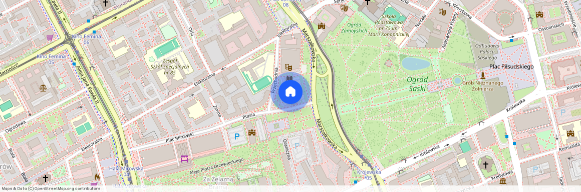 Przechodnia 2, Warszawa, Śródmieście