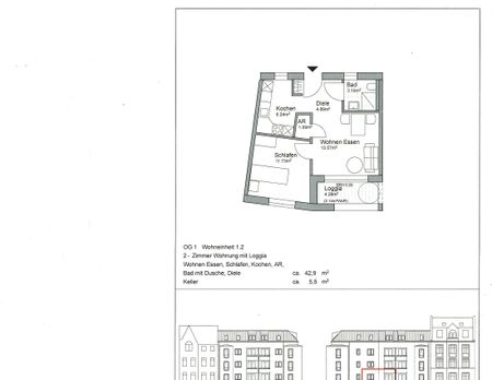 Neubau-Etagenwohnungen mit Fahrstuhl im Zentrum - Foto 4