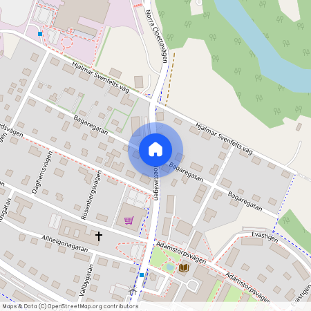 Norra Cloettavägen, Ljungsbro