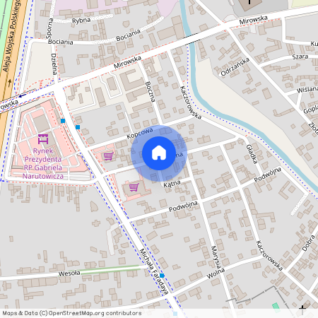 ul. Pogodna, Zawodzie, Zawodzie-Dąbie, Częstochowa, śląskie