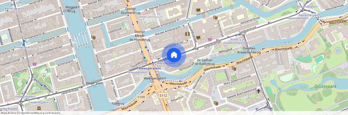 Weesperbuurt/Plantage, 1018 GS, Sarphatistraat, Amsterdam